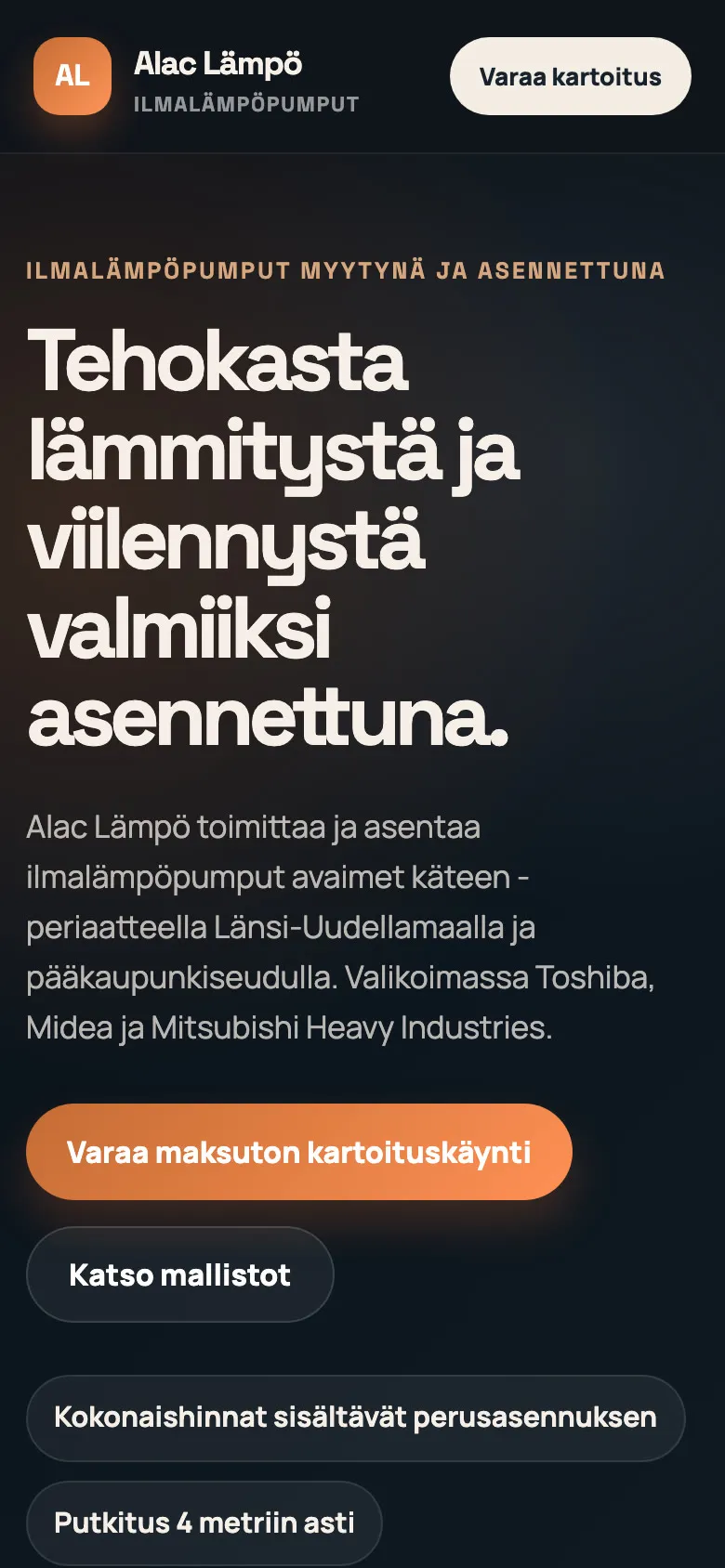 alaclampo.fi puhelimella